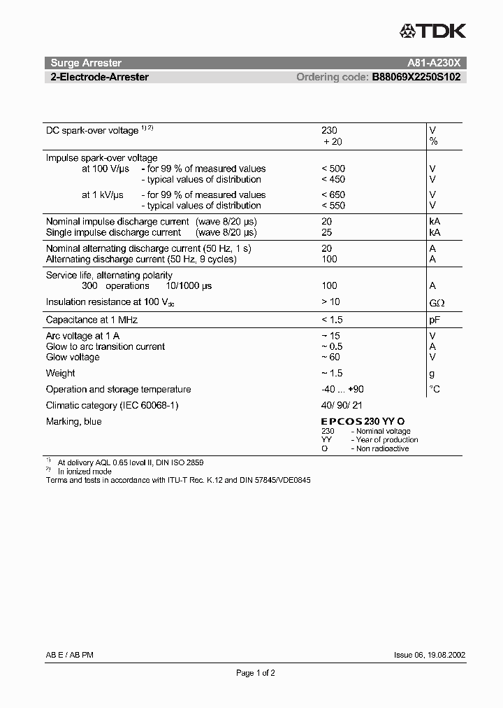 B88069X2250S102_8328868.PDF Datasheet