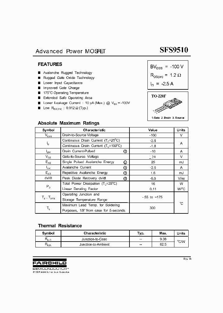 SFS9510_8329238.PDF Datasheet