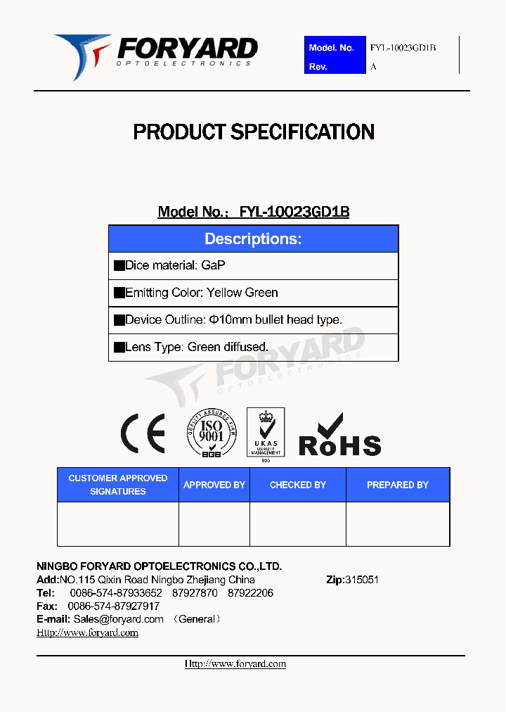 FYL-10023GD1B_8332637.PDF Datasheet