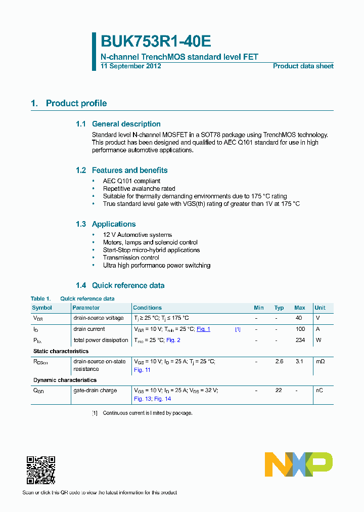 BUK753R1-40E-15_8332720.PDF Datasheet