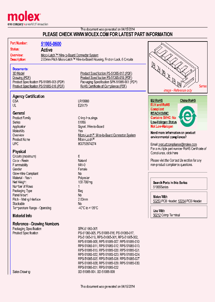 51065-0600_8333852.PDF Datasheet