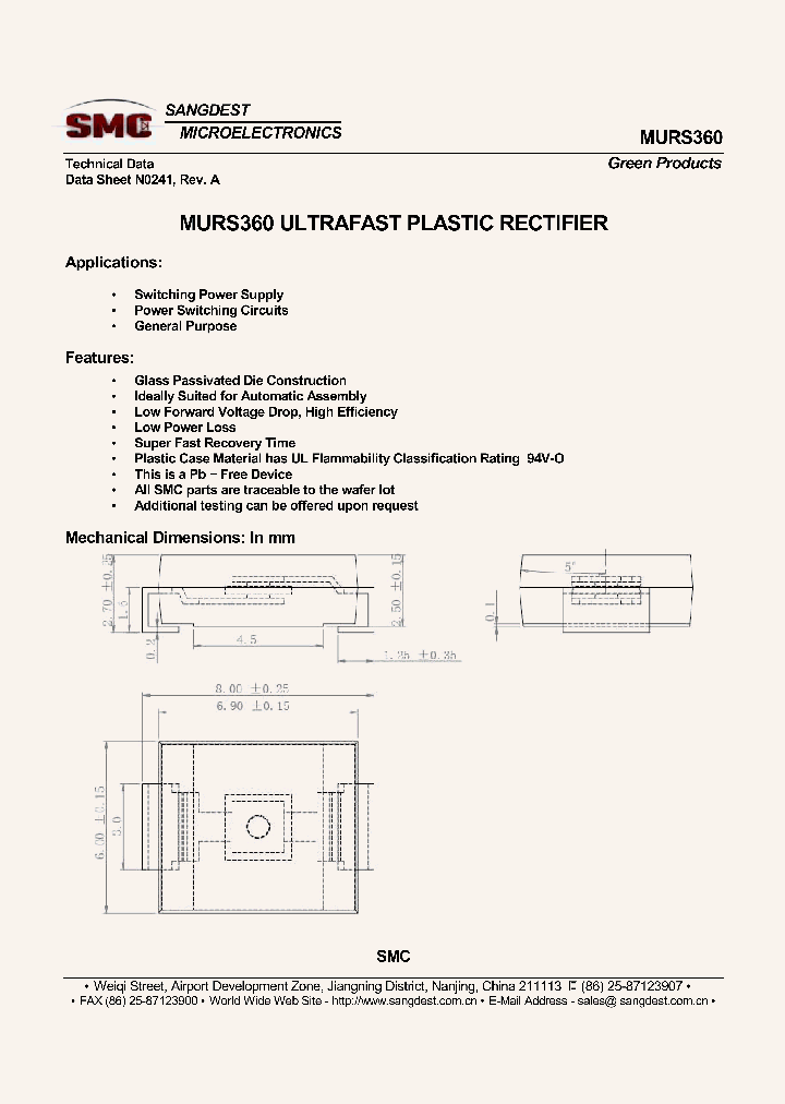 MURS360_8337441.PDF Datasheet