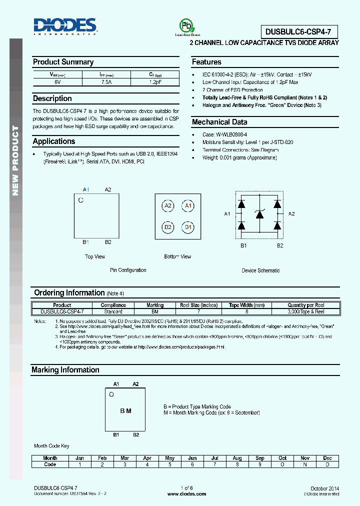 DUSBULC6-CSP4_8337700.PDF Datasheet