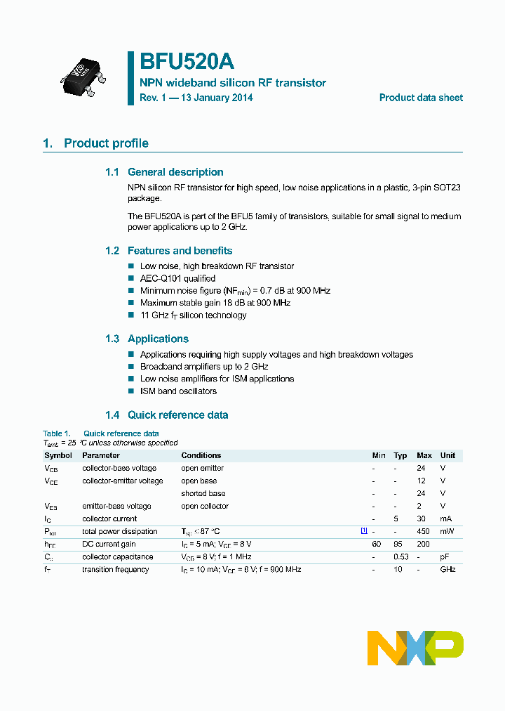 BFU520A_8337924.PDF Datasheet