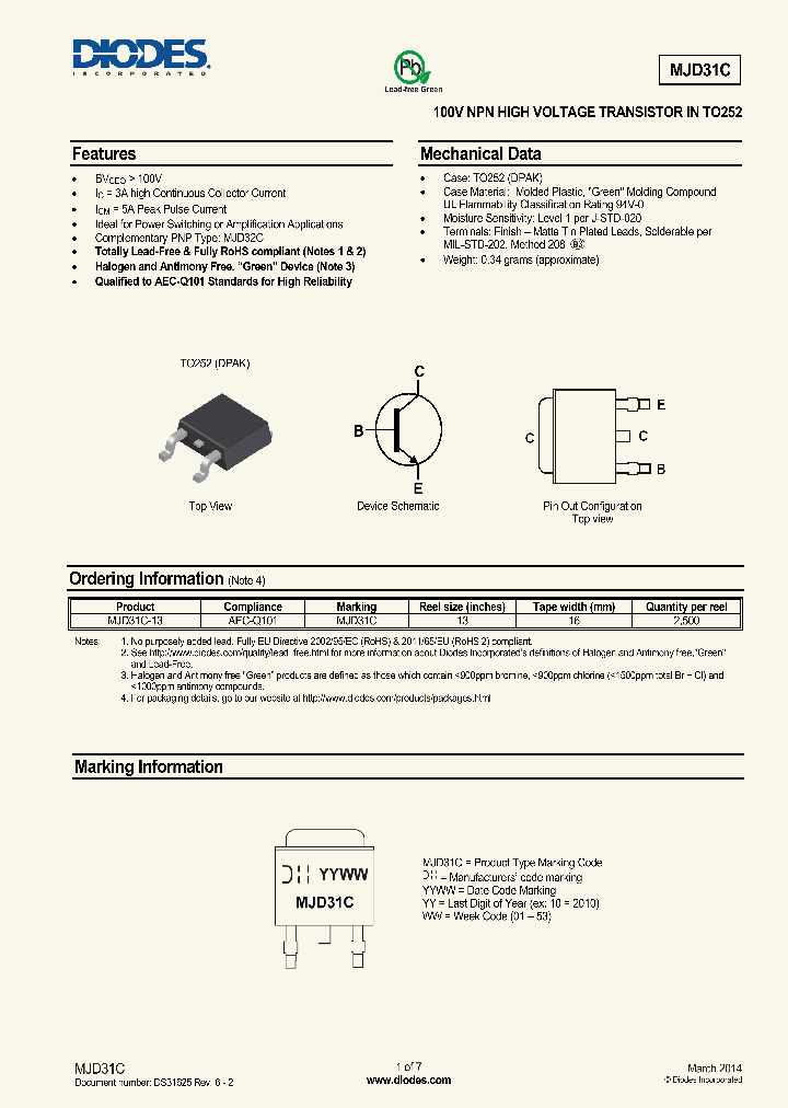 MJD31C-15_8339821.PDF Datasheet