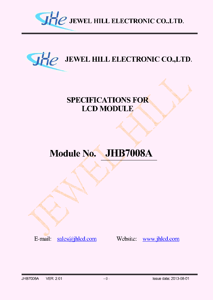 JHB7008AFBRCAMUA_8339882.PDF Datasheet