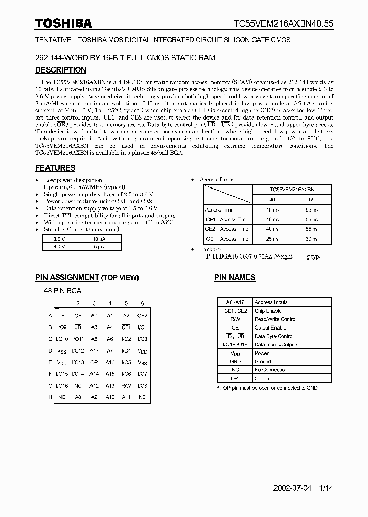 TC55VEM216AXBN40_8346583.PDF Datasheet