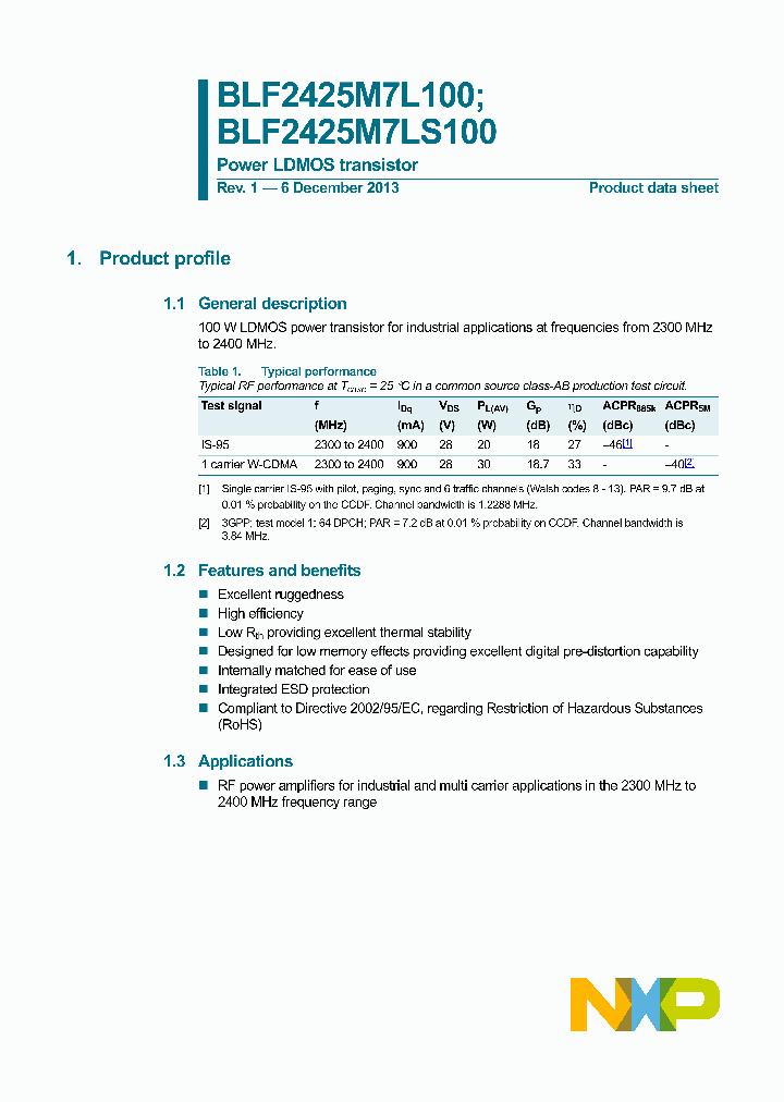 BLF2425M7L100-15_8347830.PDF Datasheet