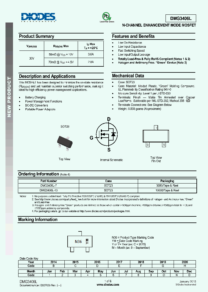 DMG3406L_8348135.PDF Datasheet