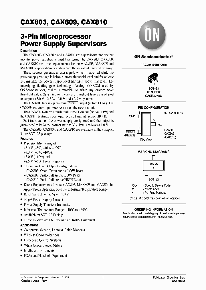 CAX809_8349543.PDF Datasheet