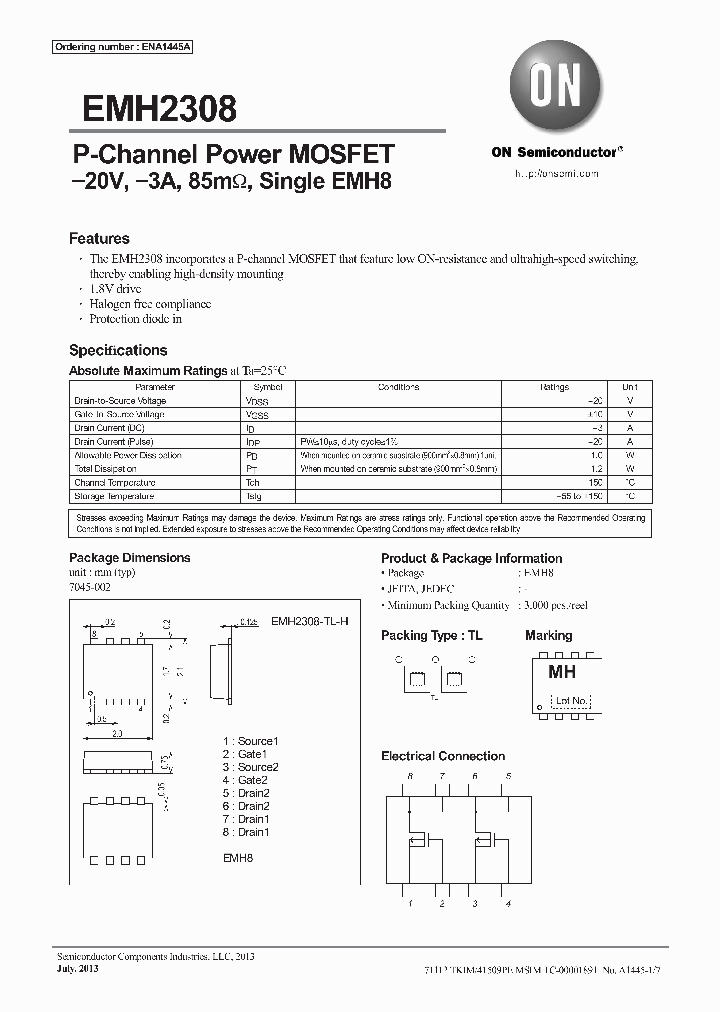 EMH2308_8349890.PDF Datasheet