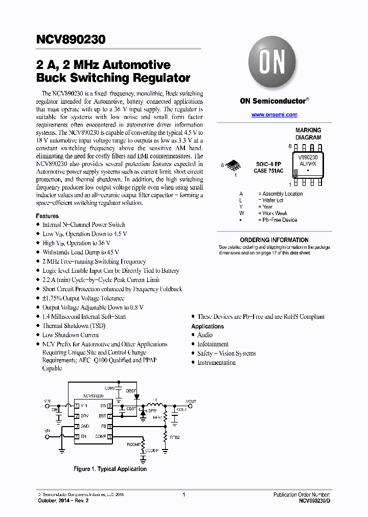 NCV890230PDR2G_8352932.PDF Datasheet