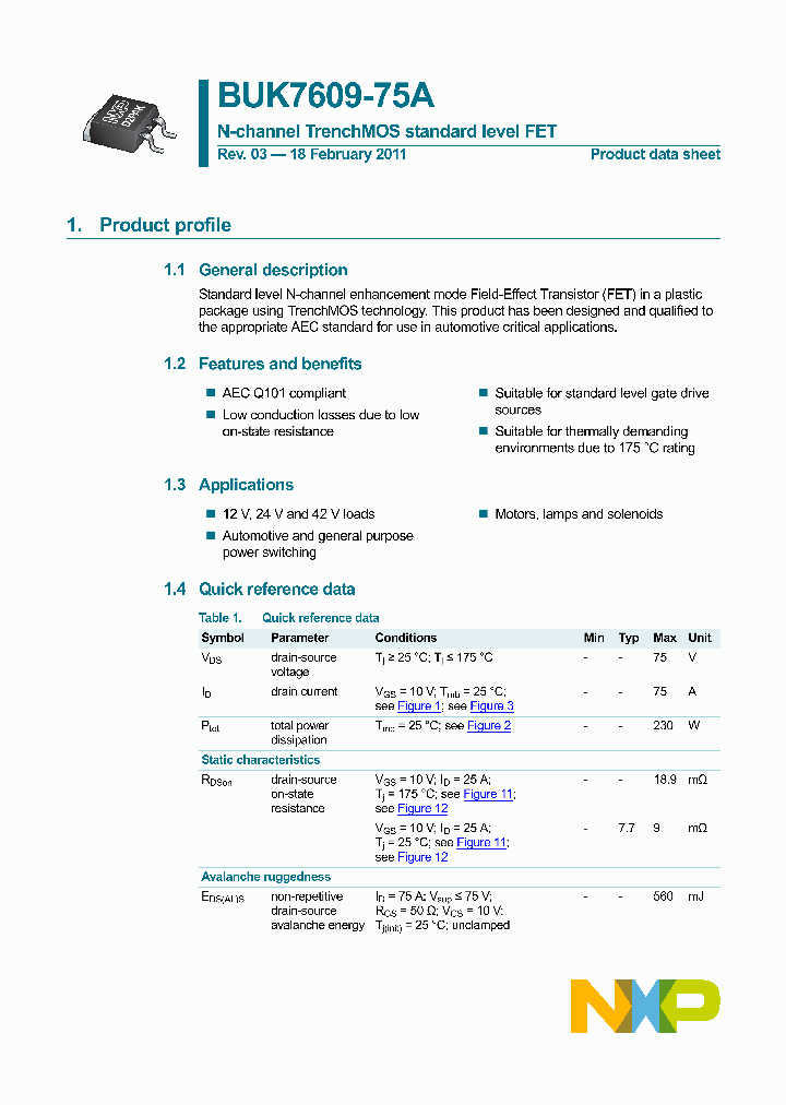 BUK7609-75A-15_8356203.PDF Datasheet