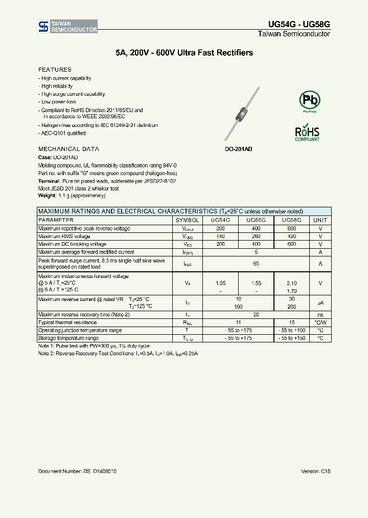 UG54G_8359426.PDF Datasheet