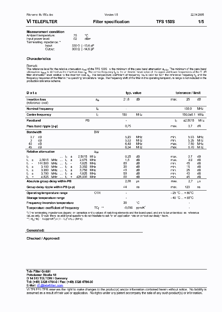 TFS150S_8361758.PDF Datasheet