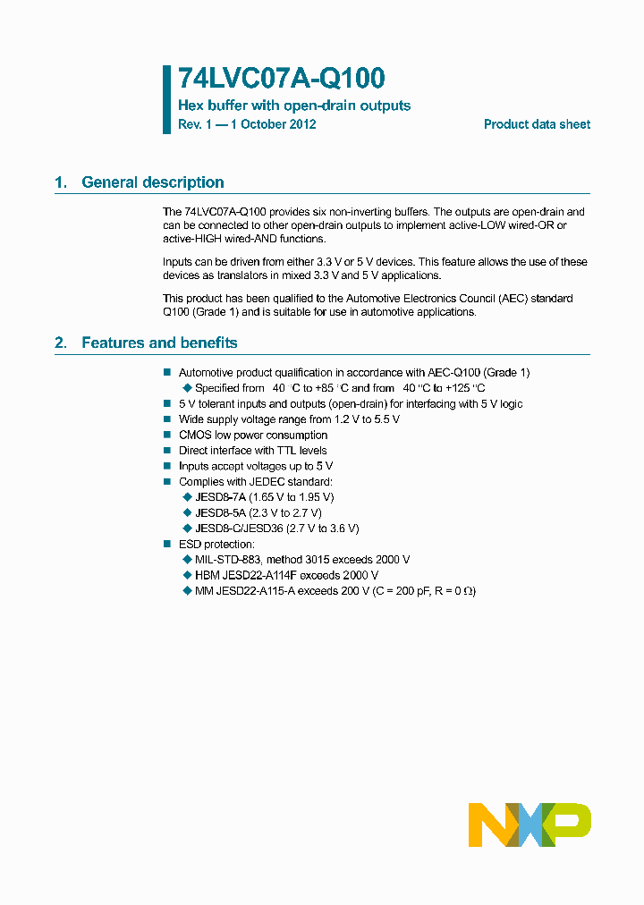 74LVC07ABQ-Q100_8366285.PDF Datasheet