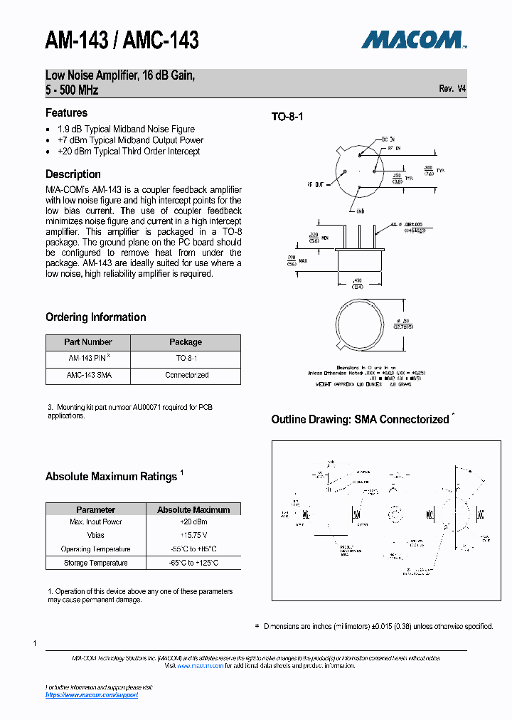 AMC-143_8367092.PDF Datasheet