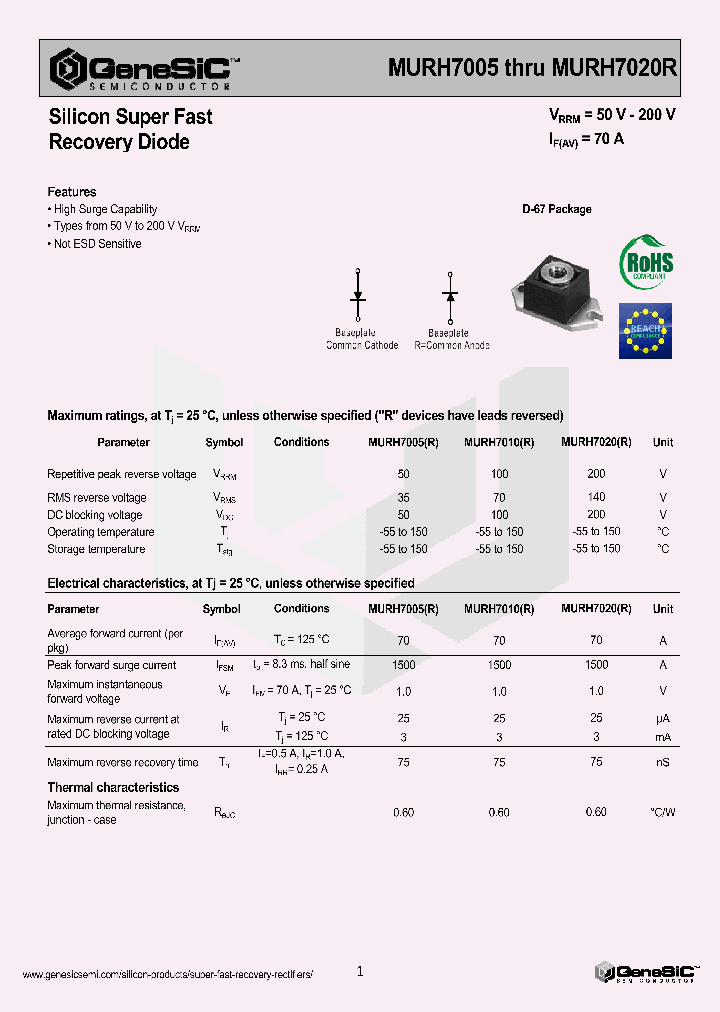 MURH7005_8370270.PDF Datasheet