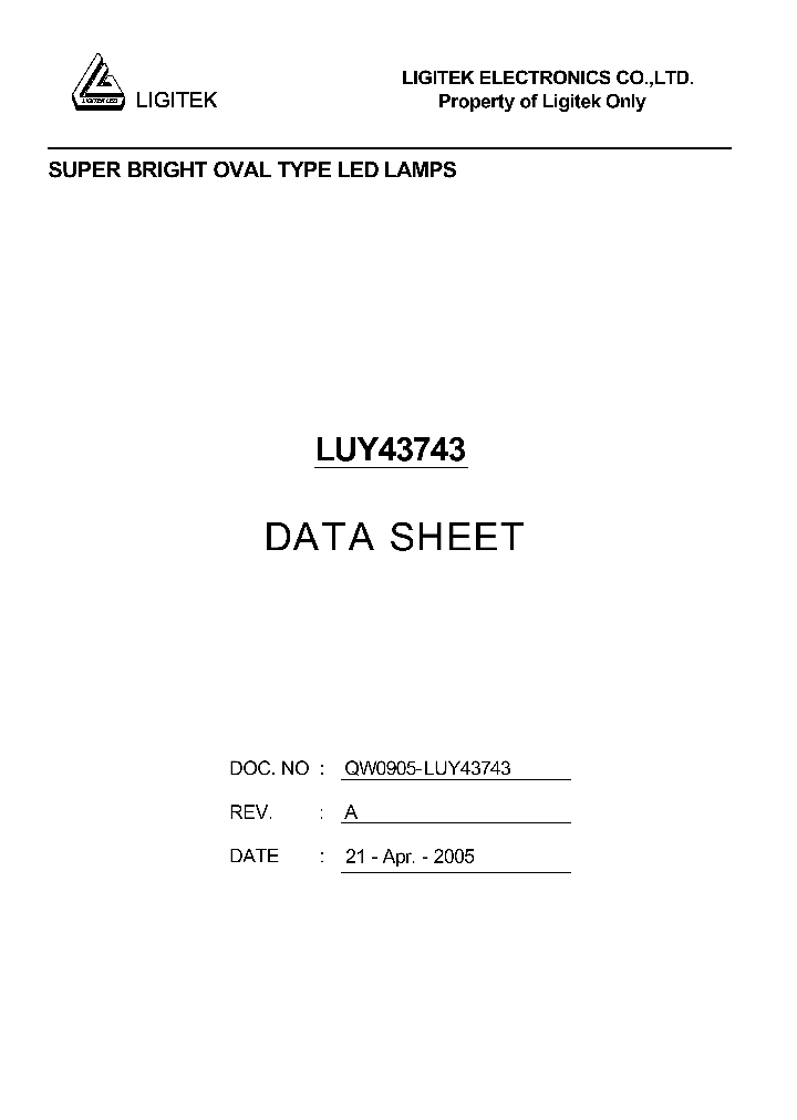 LUY43743_8370956.PDF Datasheet