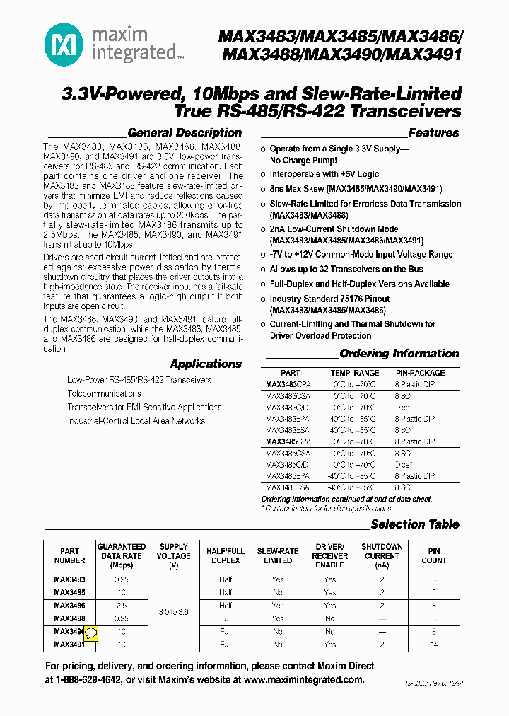 MAX3483D_8371136.PDF Datasheet