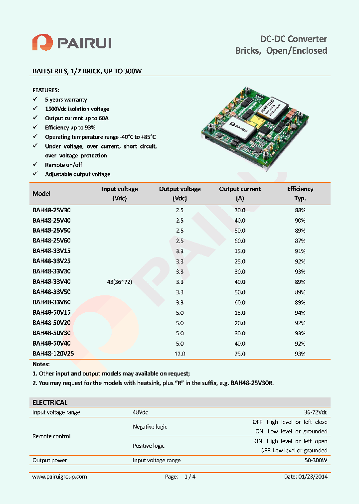 BAH48-120V25_8371918.PDF Datasheet