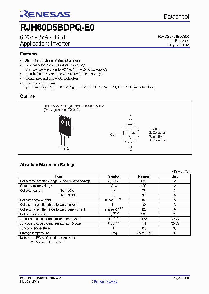 RJH60D5BDPQ-E0_8372960.PDF Datasheet
