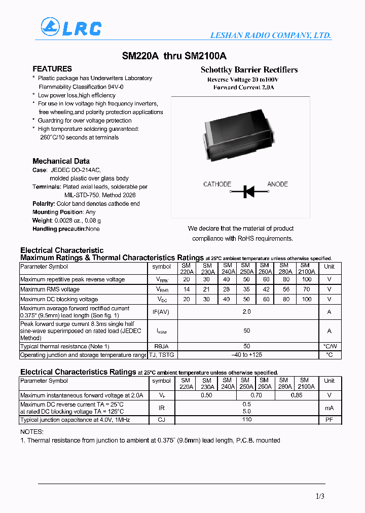 SM260A-15_8375629.PDF Datasheet