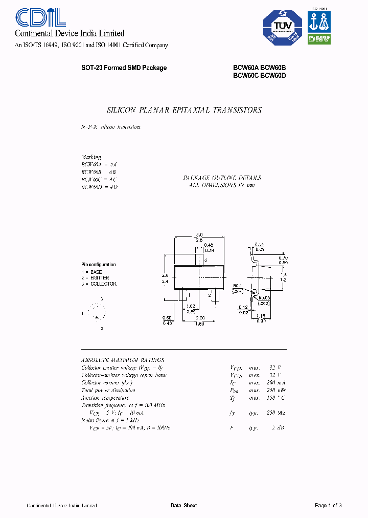 BCW60A_8378113.PDF Datasheet