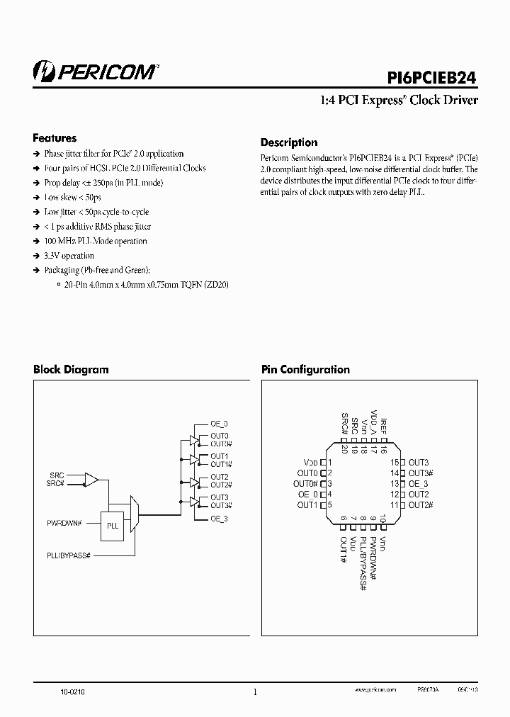 PI6PCIEB24_8381781.PDF Datasheet