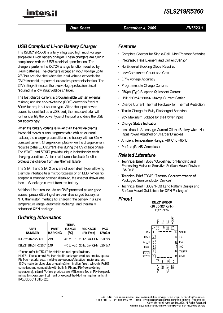 ISL9219R5360_8381908.PDF Datasheet