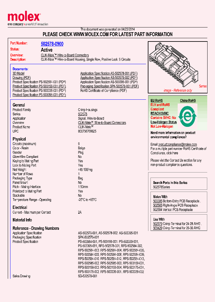 502578-0900_8382491.PDF Datasheet