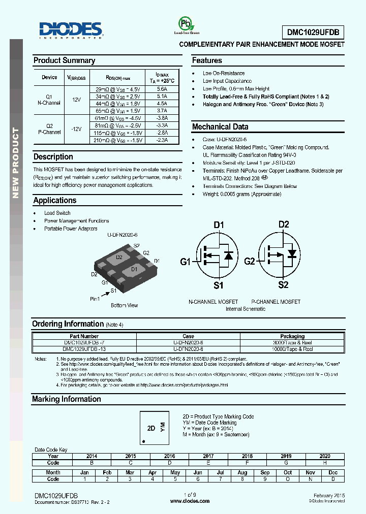 DMC1029UFDB-13_8383098.PDF Datasheet