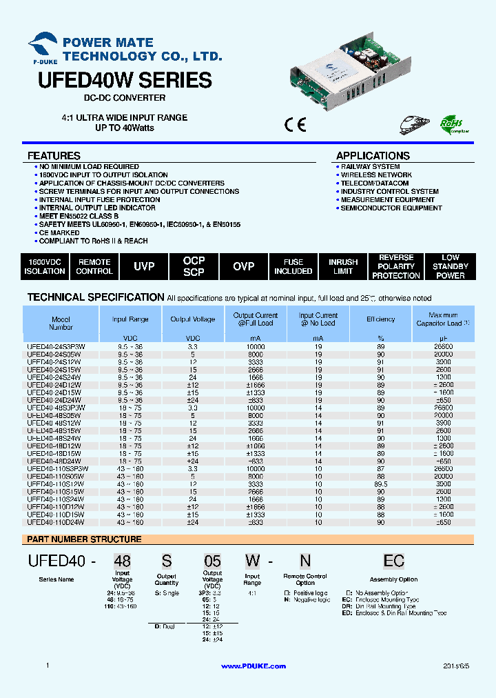 UFED40-110D12W_8383646.PDF Datasheet