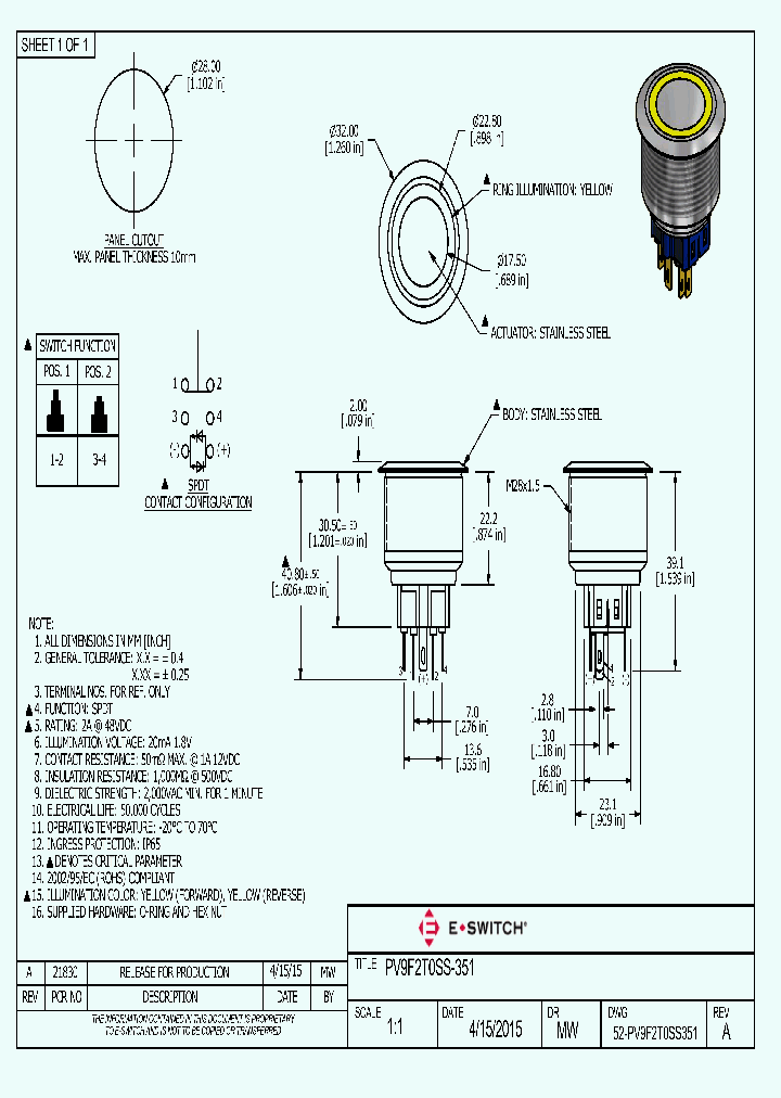 52-PV9F2T0SS351-15_8385102.PDF Datasheet