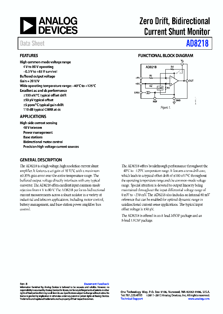 AD8218_8385922.PDF Datasheet