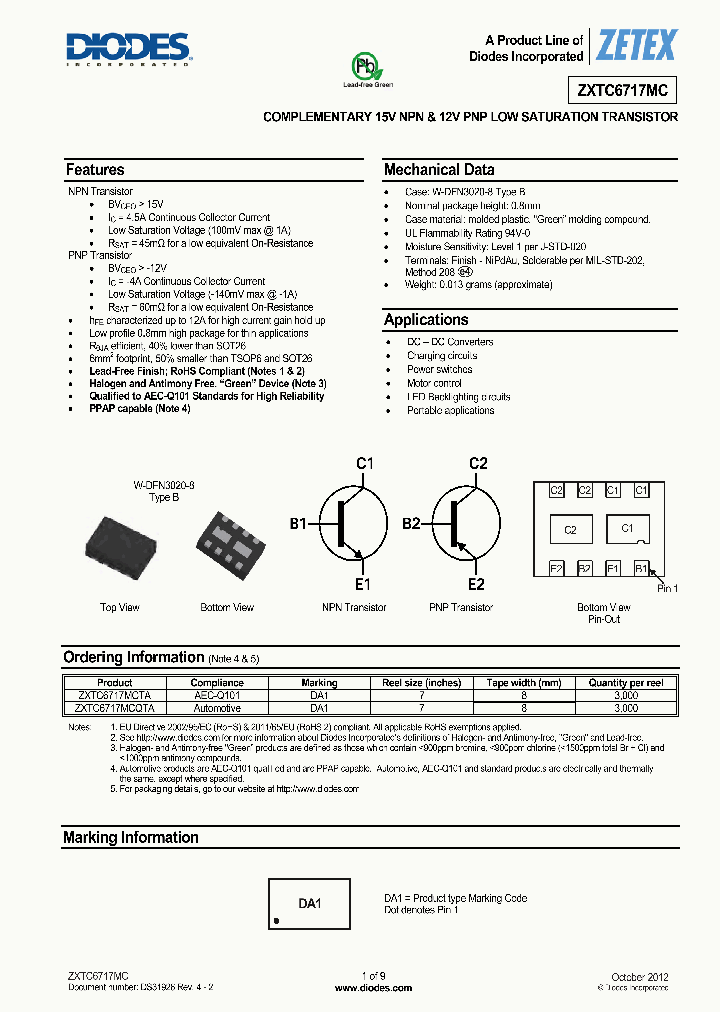 ZXTC6717MC_8389402.PDF Datasheet