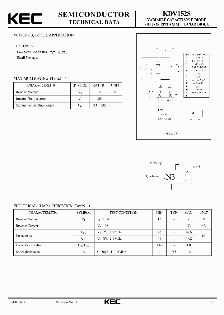 KDV152S_8389790.PDF Datasheet