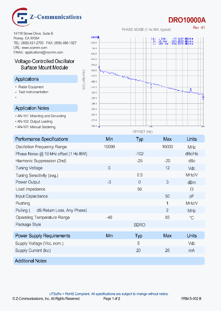 DRO10000A_8390482.PDF Datasheet