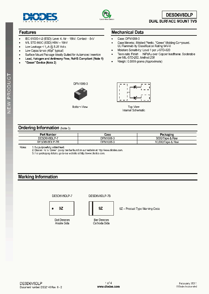 DESD6V8DLP-7_8392051.PDF Datasheet