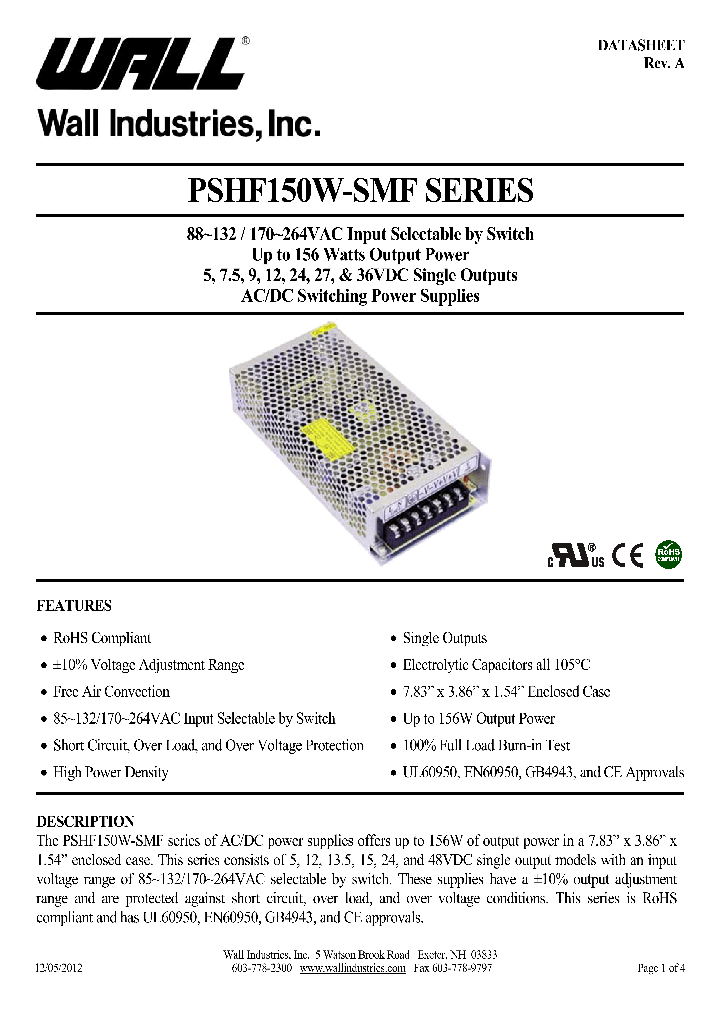 PSHF150W-SMF_8394921.PDF Datasheet