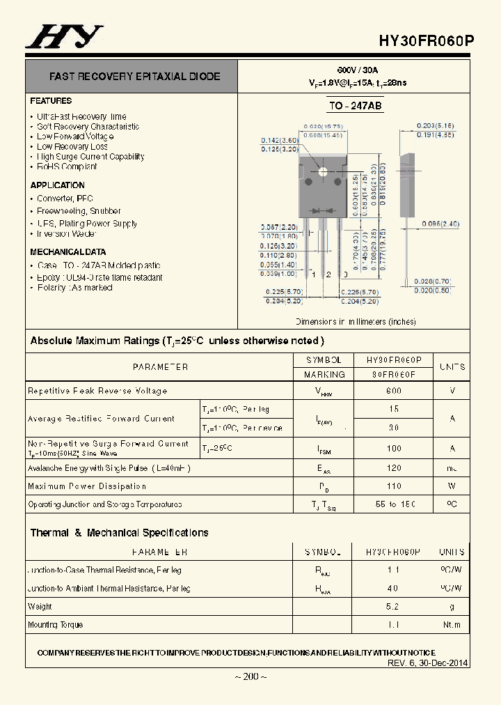 HY30F060P_8396708.PDF Datasheet