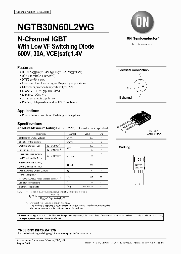 NGTB30N60L2WG_8399171.PDF Datasheet