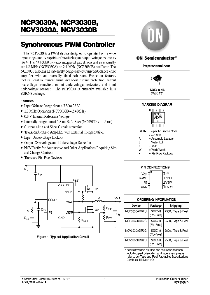 NCV3030BDR2G_8407280.PDF Datasheet