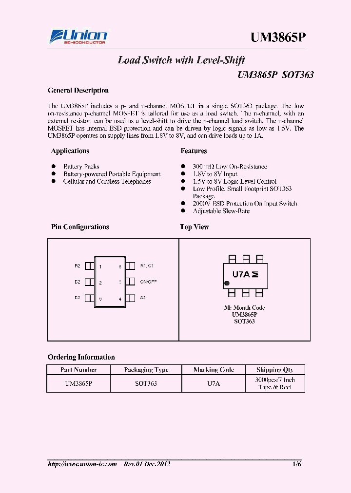 UM3865P_8408358.PDF Datasheet