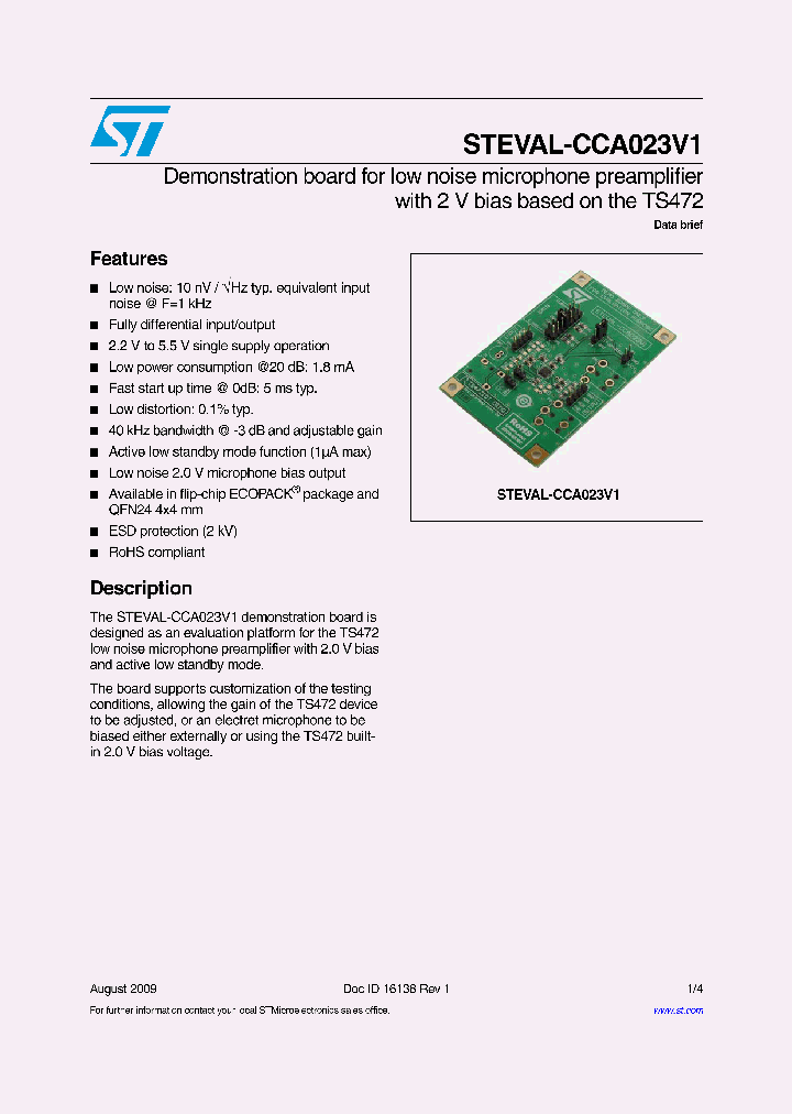 STEVAL-CCA023V1_8410186.PDF Datasheet