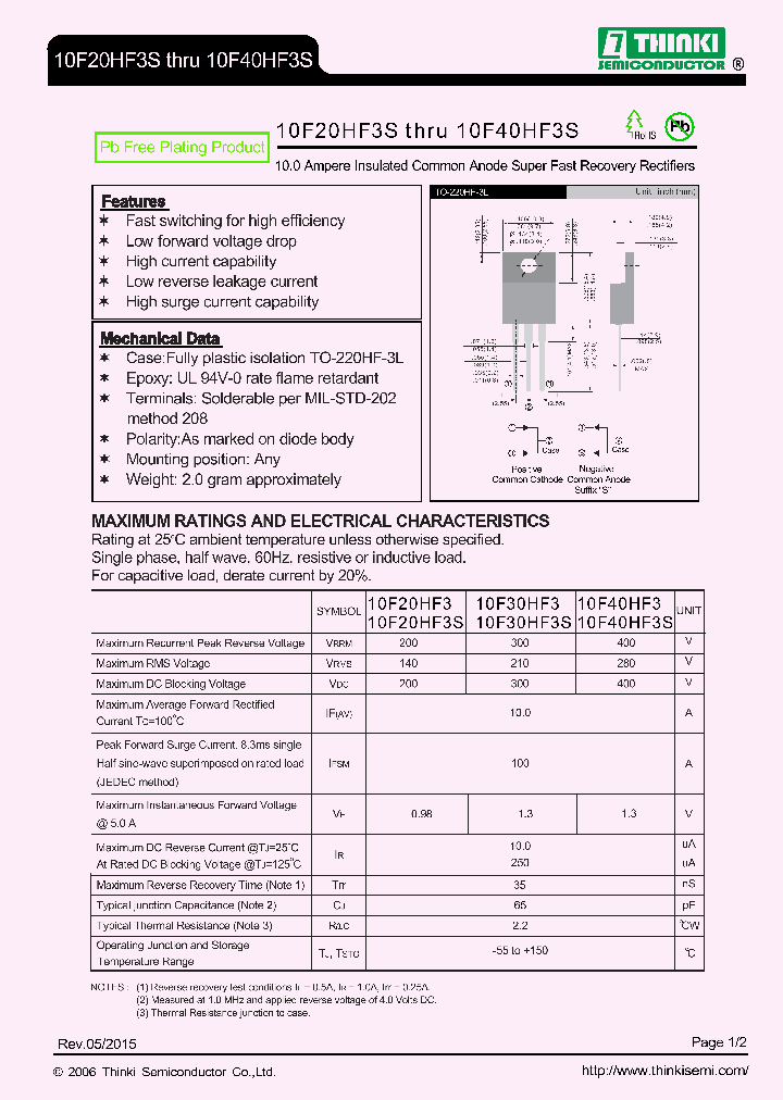 10F20HF3S_8436379.PDF Datasheet