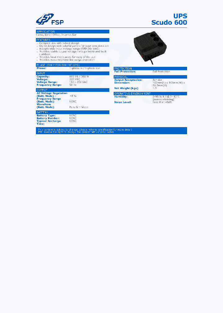 SCUDO600_8437897.PDF Datasheet
