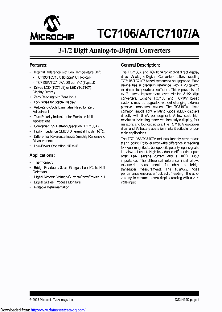 TC7107ILW_8435389.PDF Datasheet