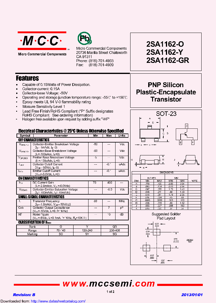 2SA1162-Y_8435579.PDF Datasheet