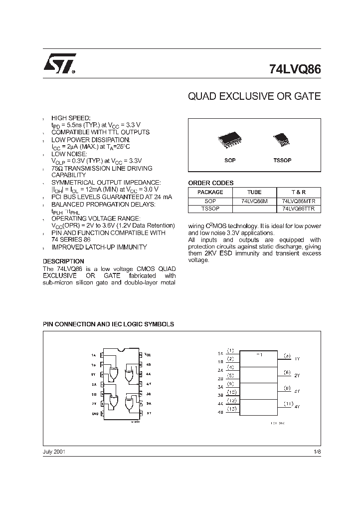 74LVQ86M_8439252.PDF Datasheet